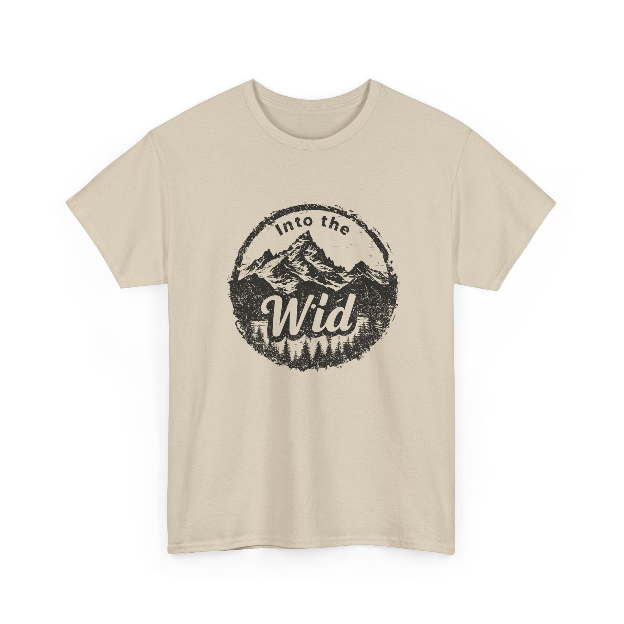 Into the Wild T-Shirt — Mountain Adventure Graphic Tee