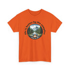 Campfire T-Shirt — "Life Is Better by the Campfire" Scenic Outdoor Tee