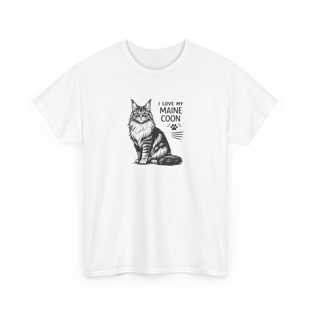 'I love my maine coon cat'