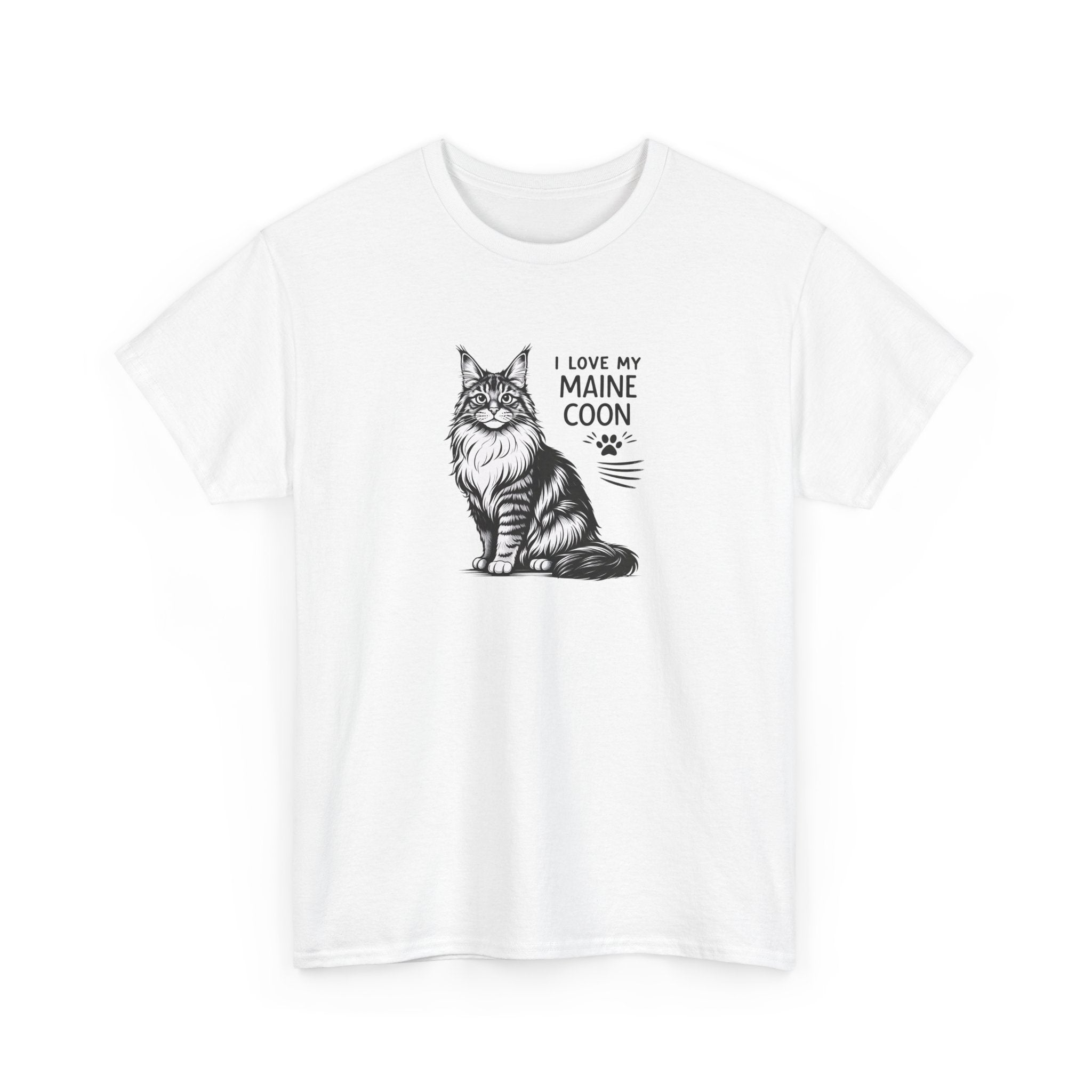 'I love my maine coon cat'