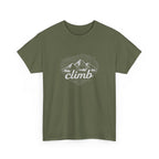 Climb Mountains Graphic Tee — Adventure Hiking T‑Shirt