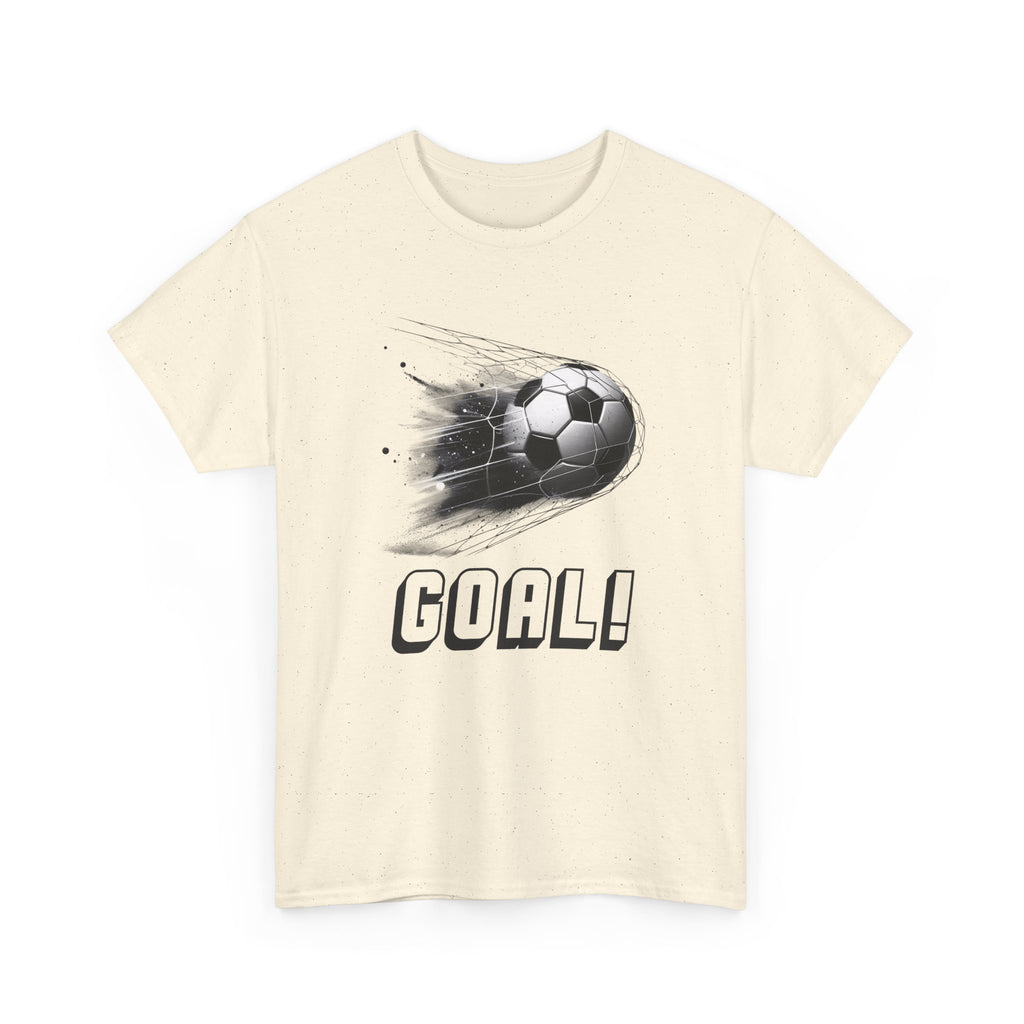 Football Soccer 'GOAL!' Graphic Tee - Fast Ball Design, Soccer Fan Shirt