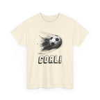Football Soccer 'GOAL!' Graphic Tee - Fast Ball Design, Soccer Fan Shirt