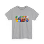 Soccer Fans Group Graphic Tee — World Cup Multinational Fans Shirt
