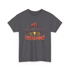 Trash Talk Champion T-Shirt — #1 Trophy Graphic Tee for Gamers & Sports Fans