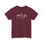 I'm Wild Minimalist Graphic Tee — 'I'm Wild' Text Design