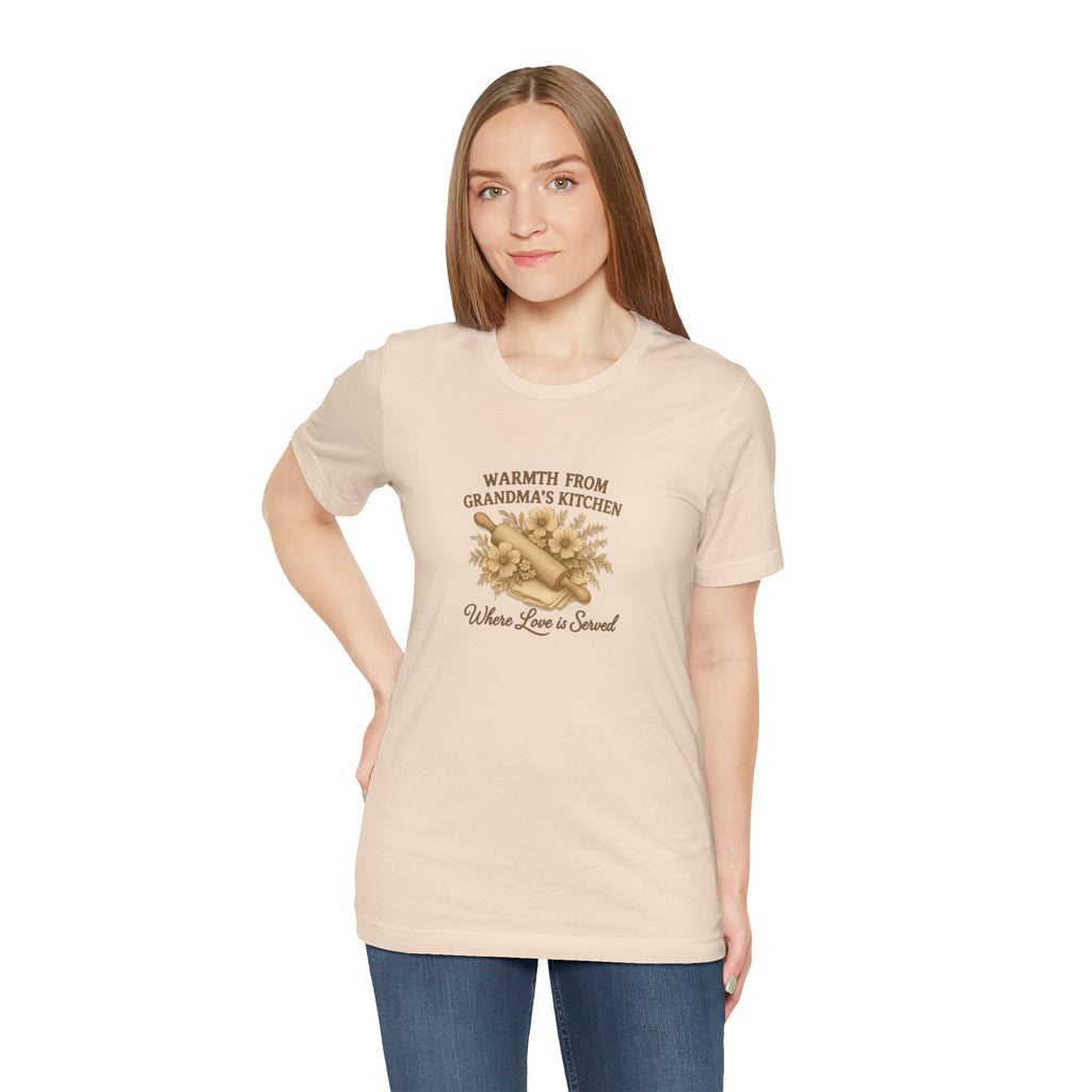 Grandma’s Kitchen Tee - "Warmth From Grandma's Kitchen, Where Love is Served"