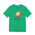 Cat Nap T‑Shirt — "How I Be In My Purrsonal Space" Cute Relaxed Cat Graphic Tee