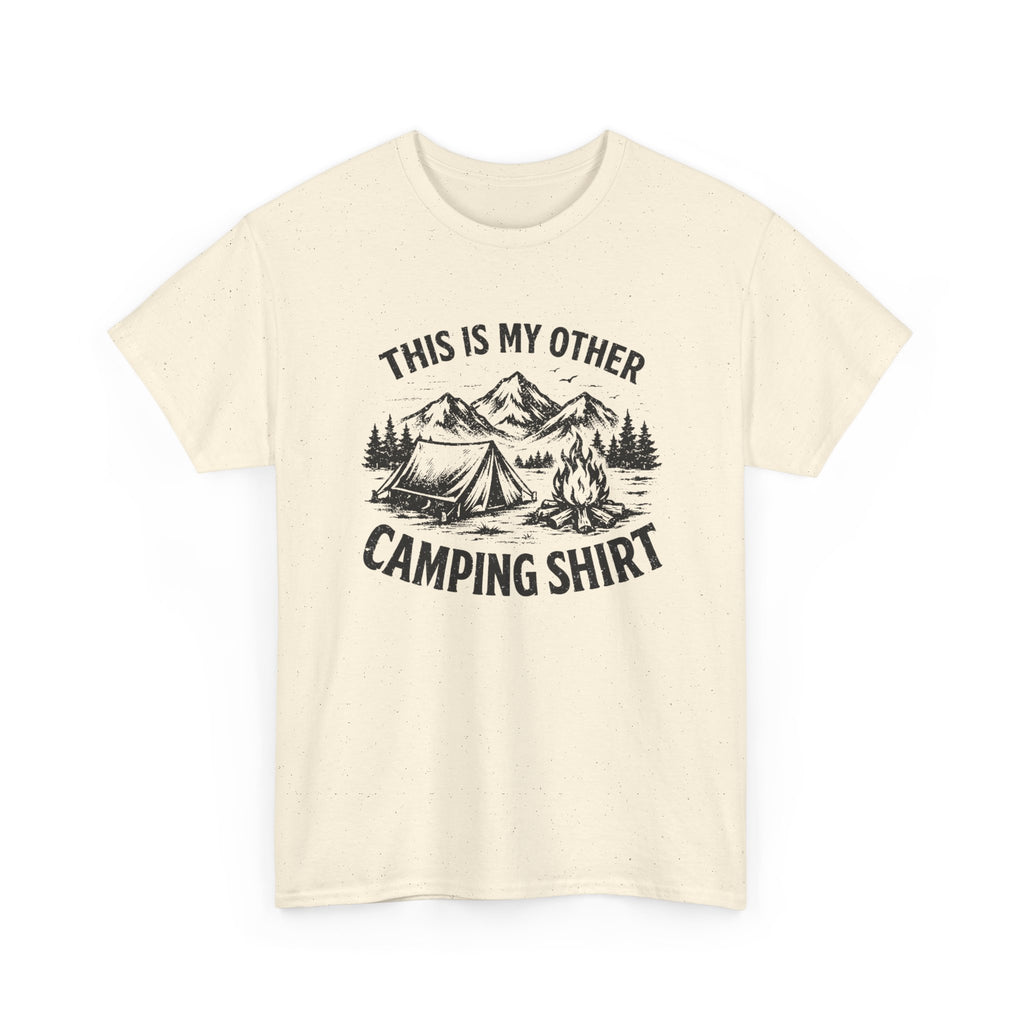 Camping Shirt T‑Shirt — "This Is My Other Camping Shirt" Outdoor Tee