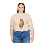 Capybara Lookover T‑Shirt — Funny Woodland Animal Tee