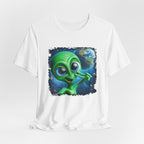 Unisex Jersey Alien Selfie Short Sleeve Tee