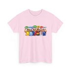 Soccer Fans Group Graphic Tee — World Cup Multinational Fans Shirt