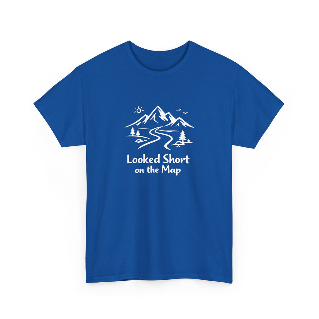 Looked Short on the Map Funny Mountain Hiking T-Shirt
