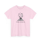 Dreamer T‑Shirt — Illustrated Book & Space Design