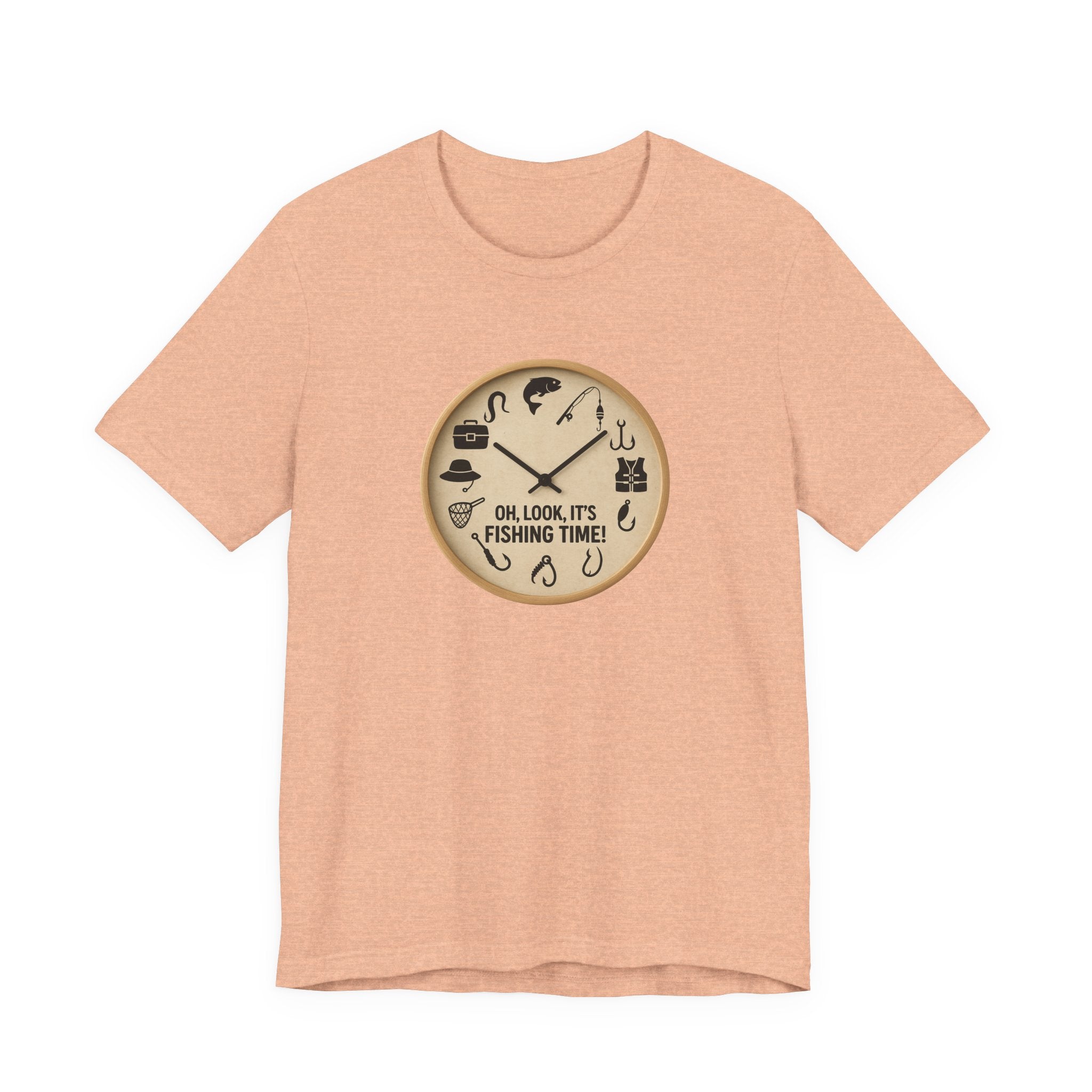 Fishing Time T-Shirt — "Oh, Look, It's Fishing Time" Graphic Tee