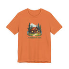Cabin Escape T-Shirt — 'I'd Rather Be Here' Outdoors Tee
