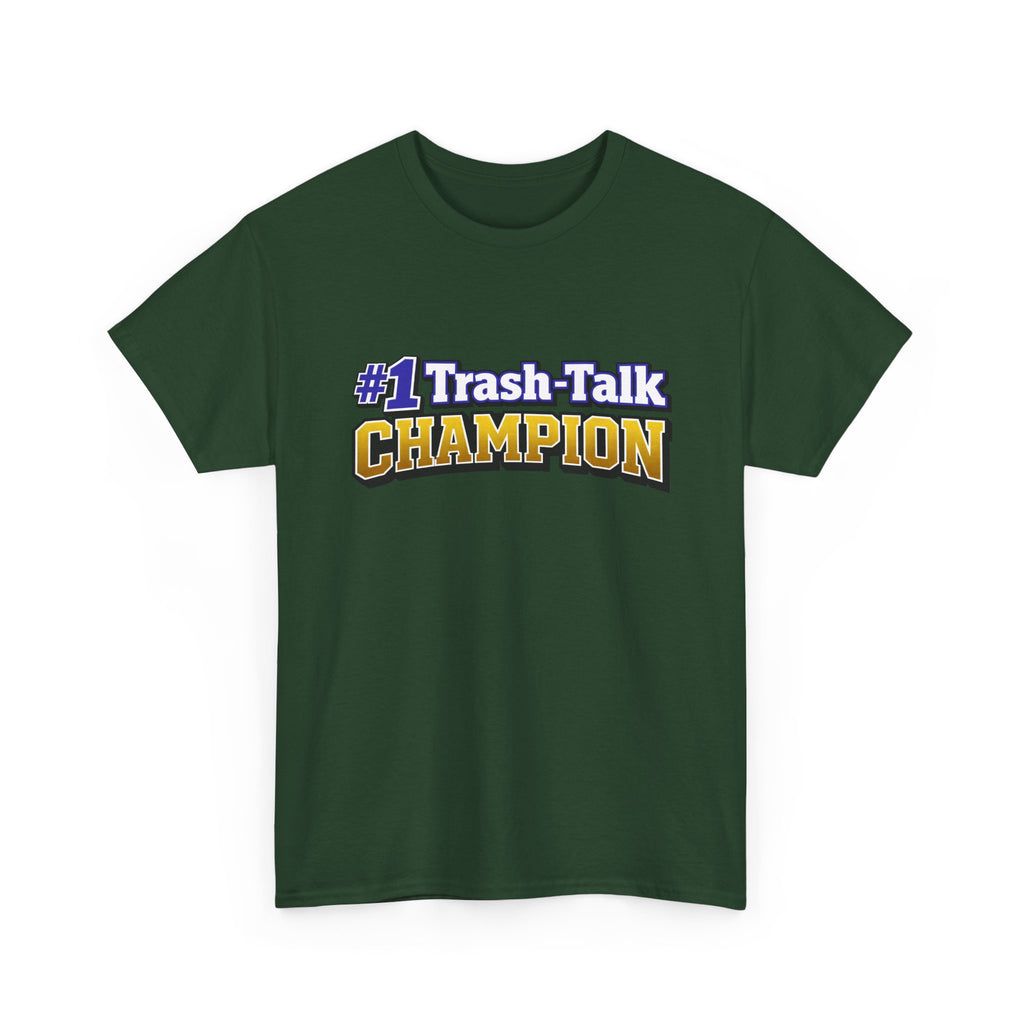 #1 Trash-Talk Champion Funny Sports Fan T-Shirt
