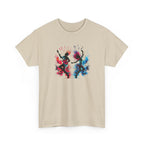 Music And Dance T-Shirt — Colorful Silhouette Graphic Tee