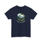Nature Heals T-Shirt — Scenic Mountain Forest Graphic Tee