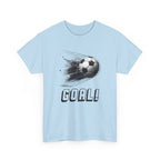 Football Soccer 'GOAL!' Graphic Tee - Fast Ball Design, Soccer Fan Shirt