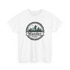 Wander Further T‑Shirt — Adventure Graphic Tee for Hikers & Outdoor Lovers