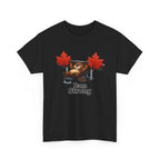 Dam Strong Tee — Funny Canadian Beaver Weightlifting T-Shirt