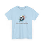 Football Is Life T-Shirt — Color Splash Soccer Ball Tee