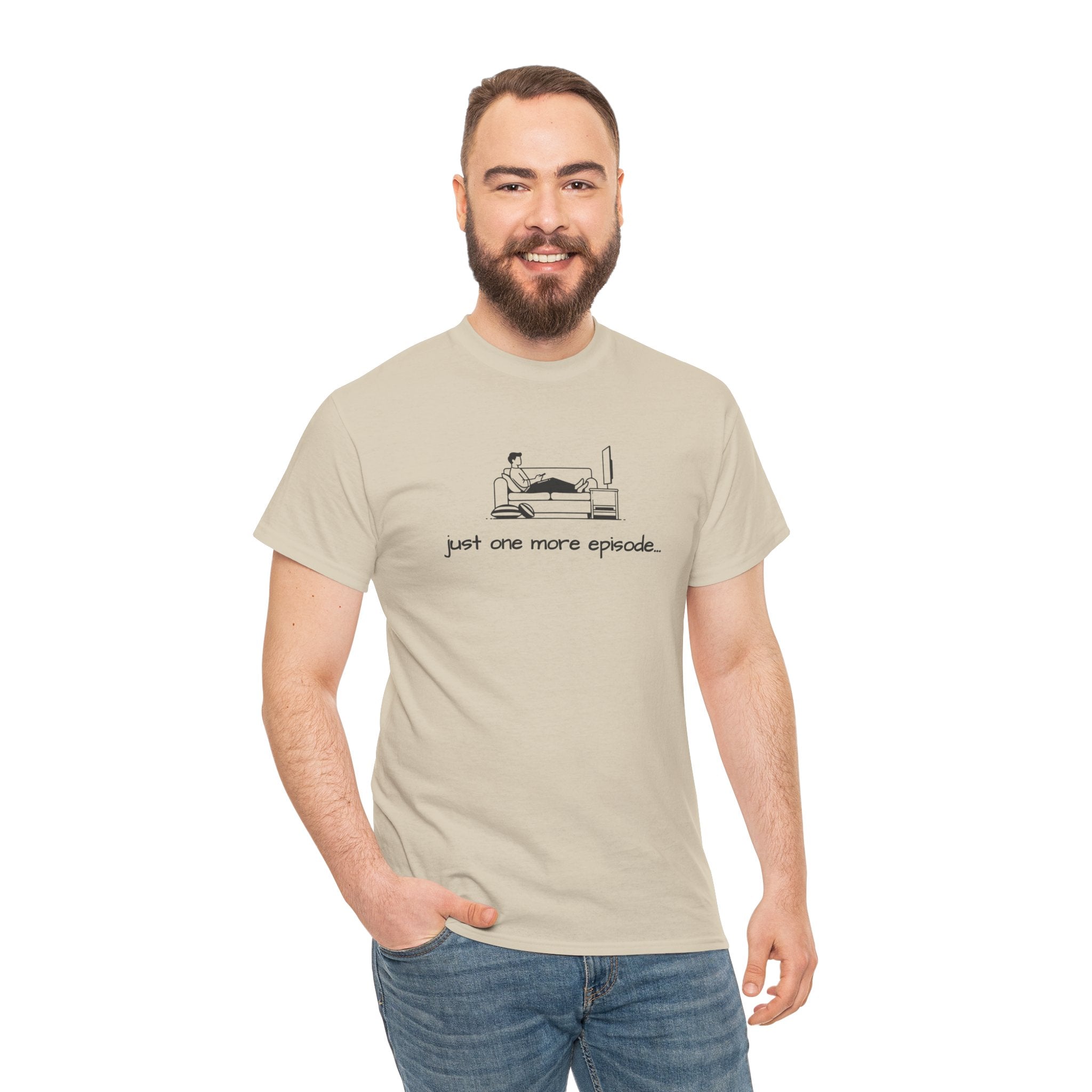 TV Binge Tee — "just one more episode" Guys Graphic T-Shirt