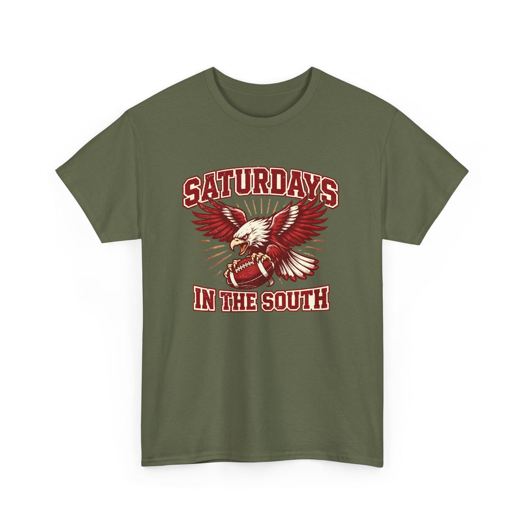 Saturdays in the South T-Shirt — Vintage Eagle College Football Tee