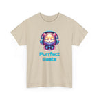 T-Shirt — "Purrfect Beats" Cat DJ Graphic Tee