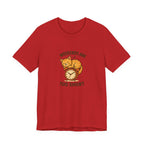 Weekend Are Too Short Cat T-Shirt — "Weekends Are Too Short" Cute Cat on Clock Tee