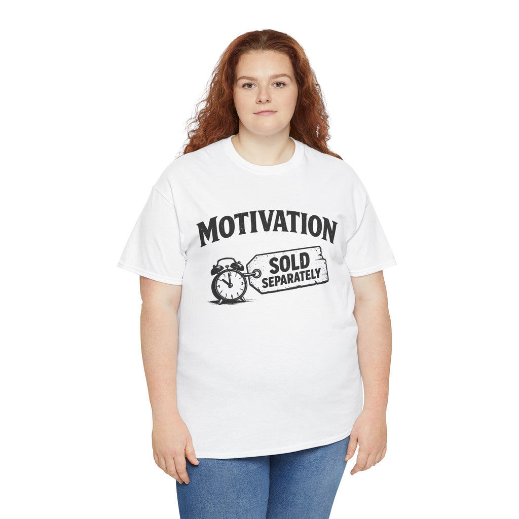 Motivation Sold Separately - Funny Vintage Graphic Tee