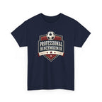 Professional Benchwarmer Soccer T-Shirt Funny Sports Tee