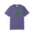 Green Gecko Graphic T-Shirt — Nature Lizard Shirt