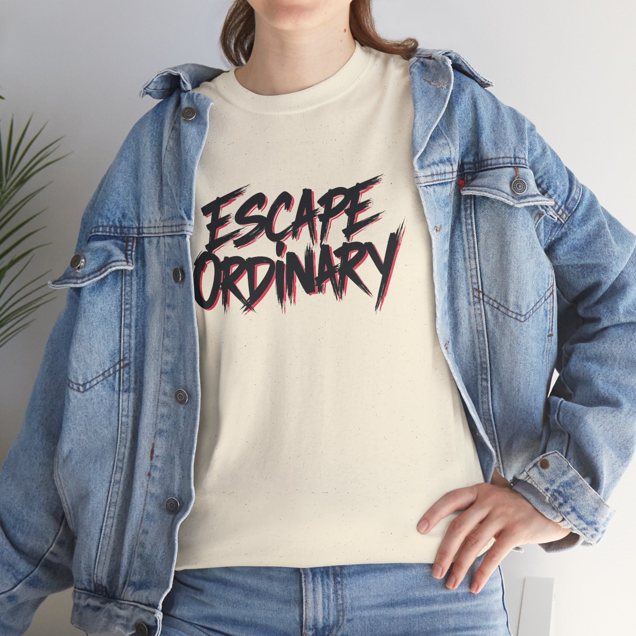 Escape Ordinary T‑Shirt — Bold Graphic Tee for Adventurers & Creative Spirits