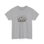 Climb Mountains Graphic Tee — Adventure Hiking T‑Shirt