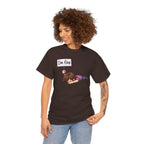 Cute Cartoon Girl 'I'm Fine' Funny Dry Humor Graphic Tee