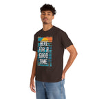 Here For A Good Time Tee — Retro Sunset Graphic T-Shirt
