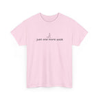 “just one more walk” Minimal Dog Walking Tee For Her