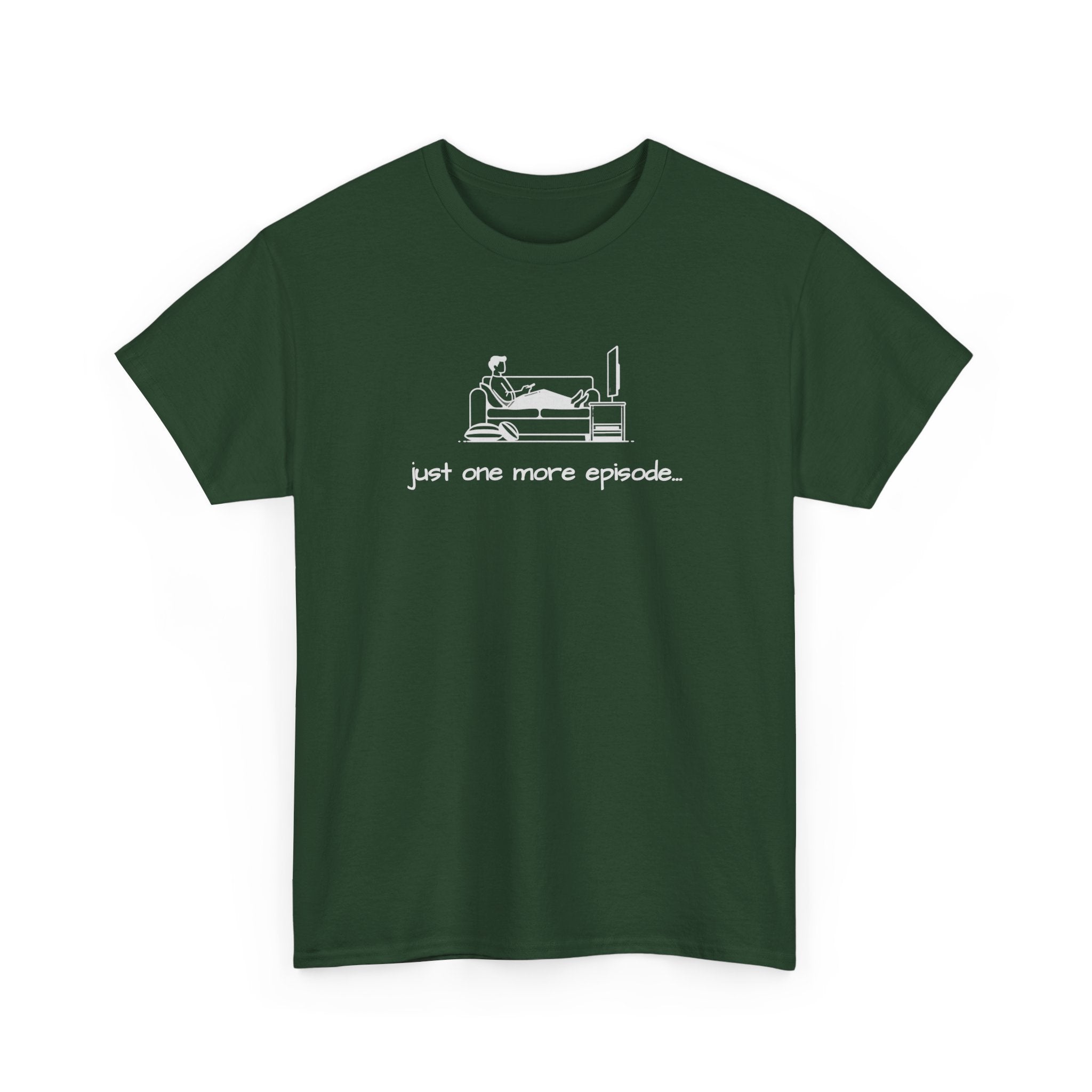 TV Binge Tee — "just one more episode" Guys Graphic T-Shirt