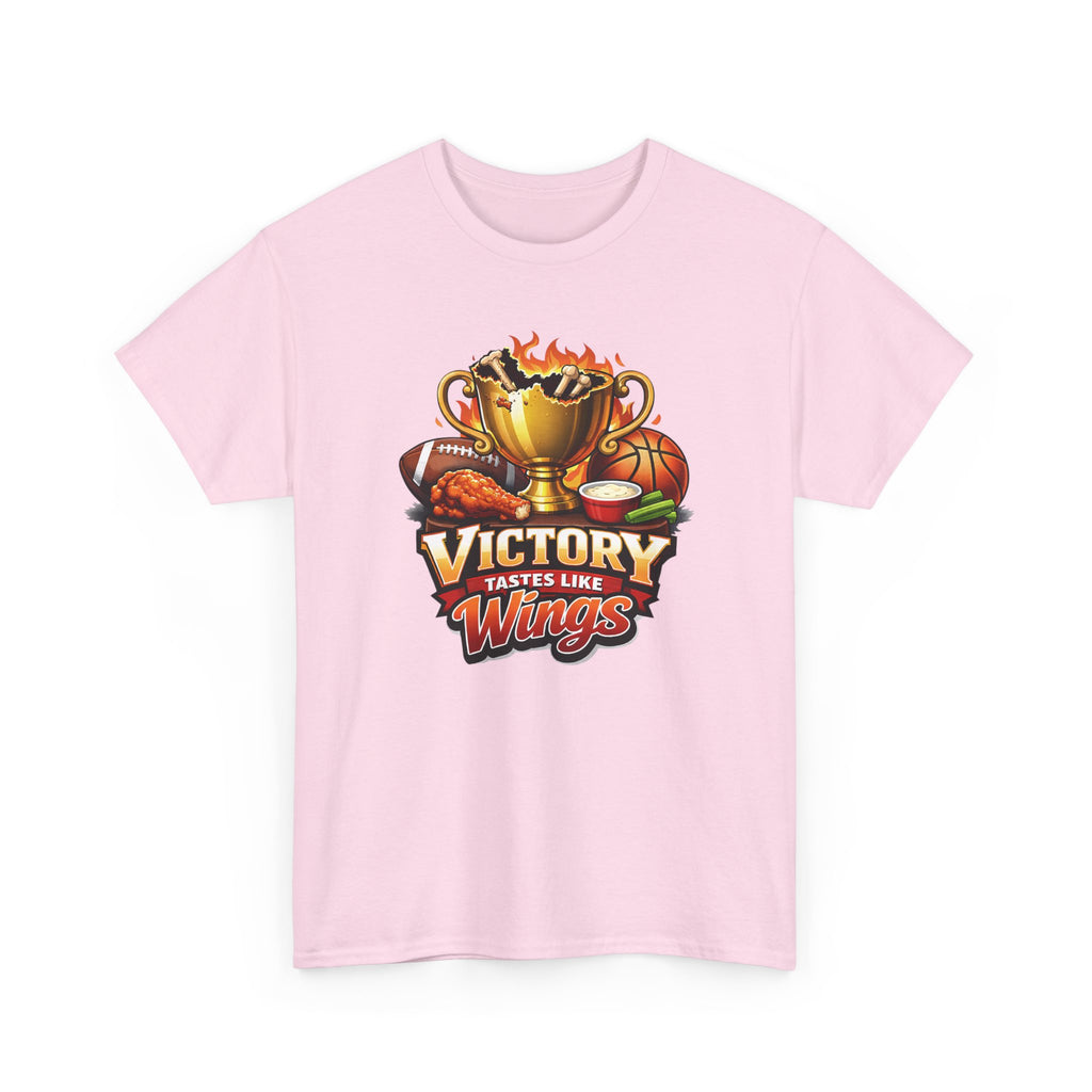 Victory T-Shirt - "Victory Tastes Like Wings" Sports & Game Day Tee