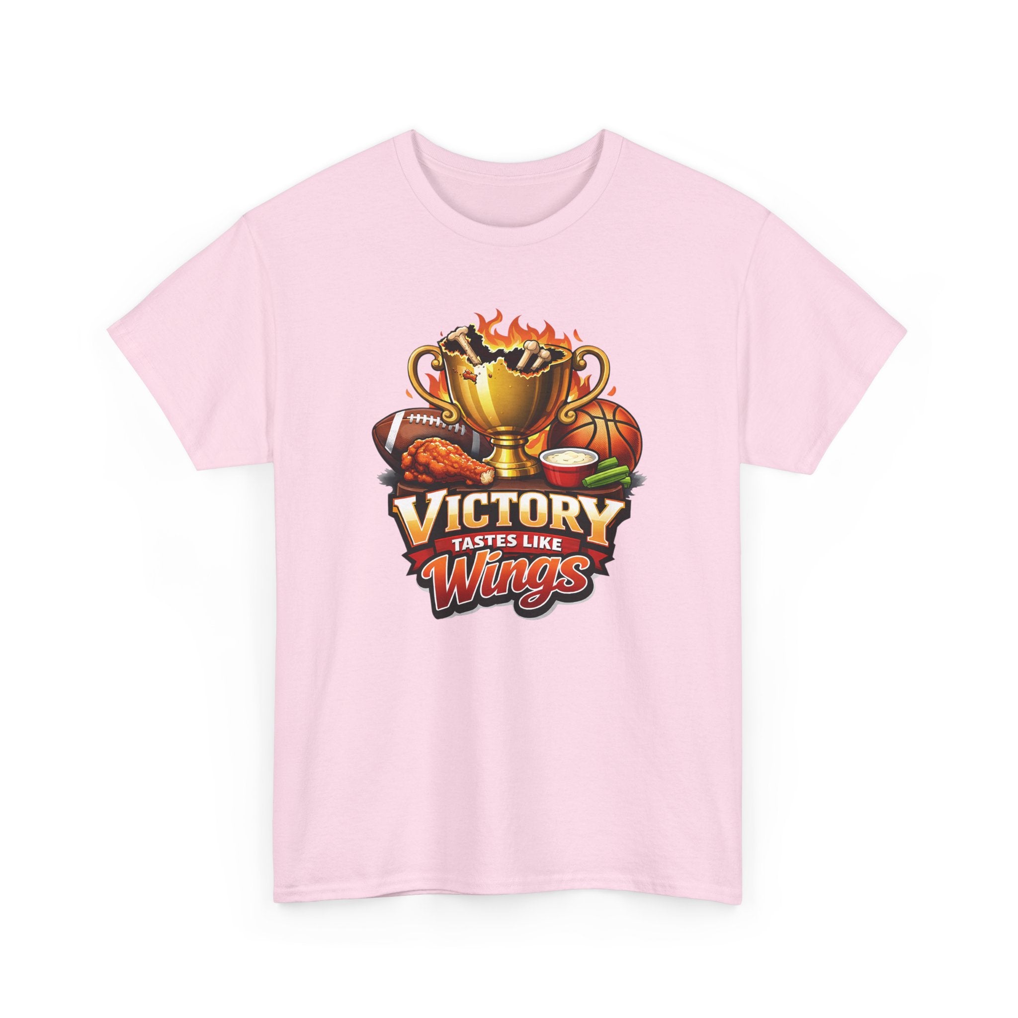 Victory T-Shirt - "Victory Tastes Like Wings" Sports & Game Day Tee