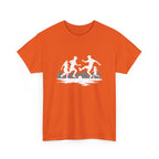 Youth Playing Soccer Silhouette Tee – Fun Outdoor Play Graphic T‑Shirt