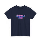 Aero-Bics Club T-Shirt — Retro 80s Neon Fitness Tee