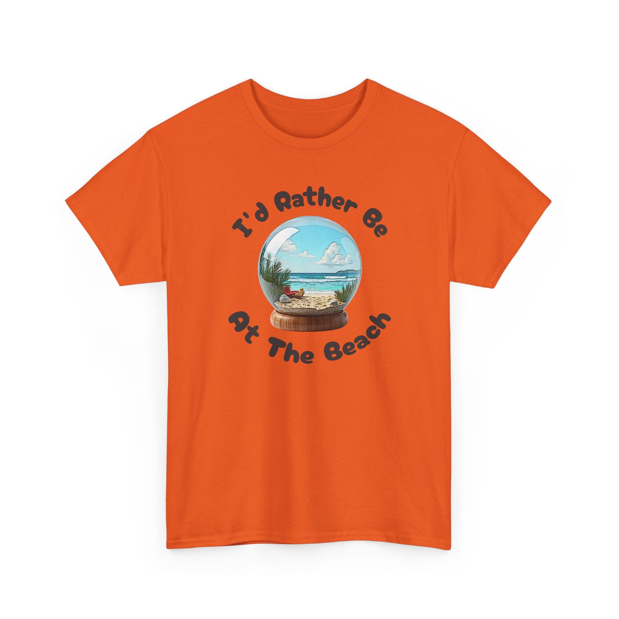 I'd Rather Be At The Beach T-Shirt — Beach Vibes Graphic Tee