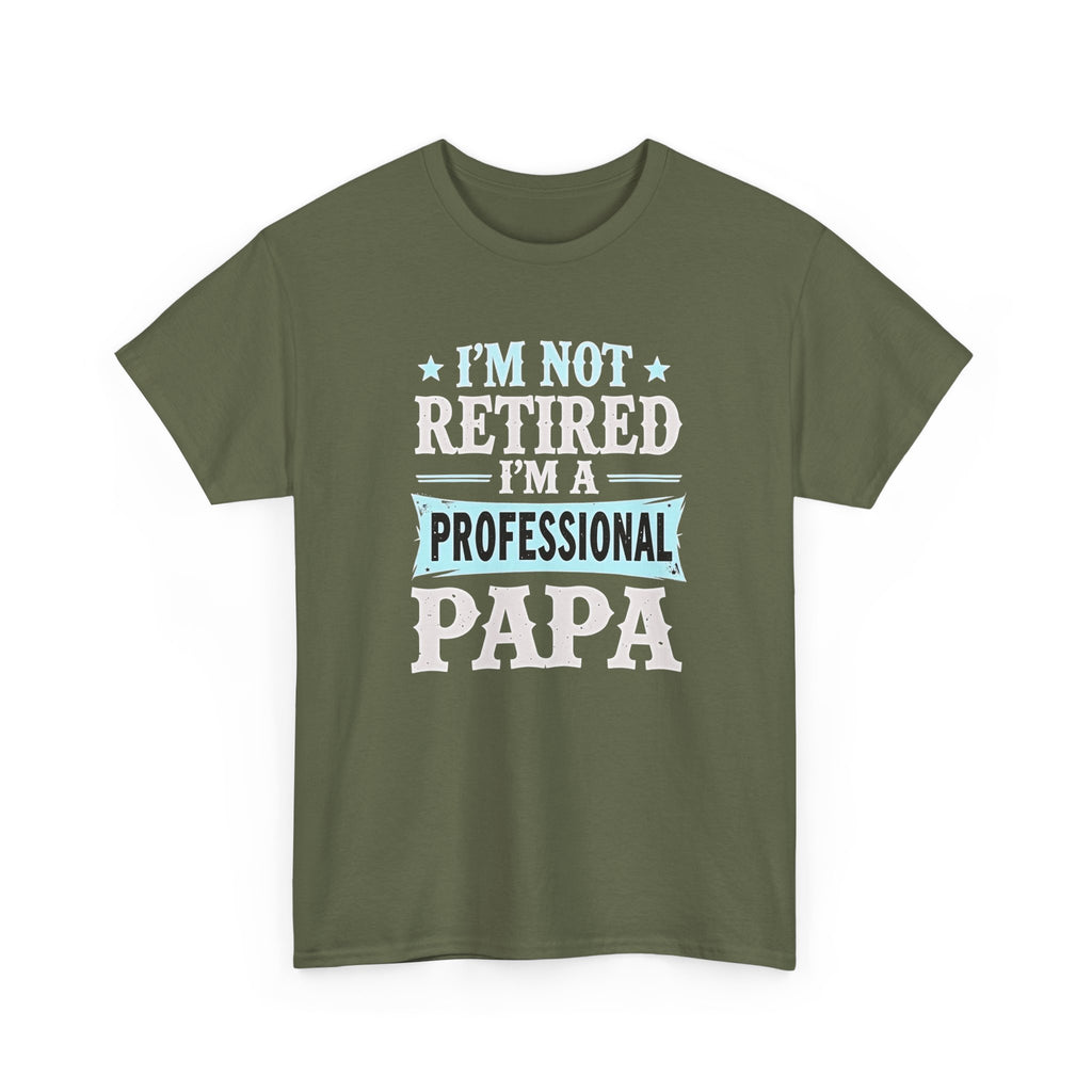 I'm Not Retired I'm A Professional Papa T-Shirt