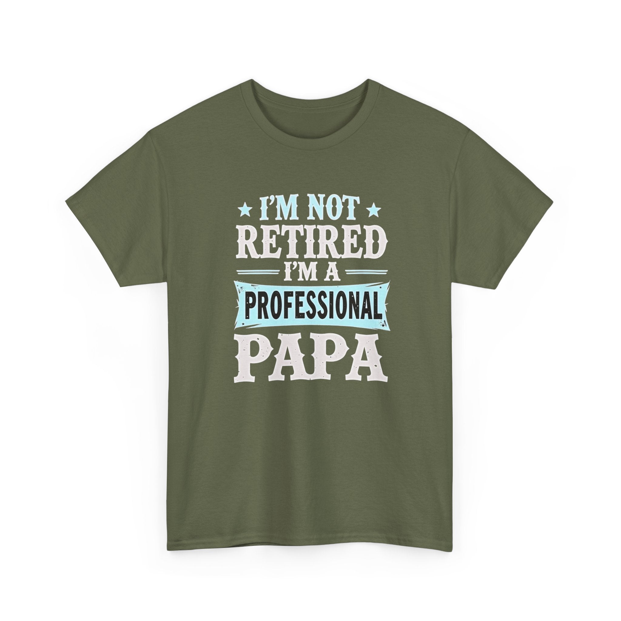 I'm Not Retired I'm A Professional Papa T-Shirt