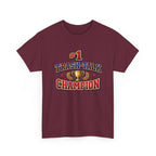 Trash Talk Champion T-Shirt — #1 Trophy Graphic Tee for Gamers & Sports Fans