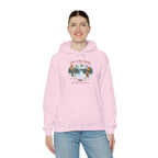 Ski and Ride Hoodie — Vintage Mountain Winter Adventure Pullover