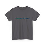 No Pain No Gain T-Shirt Minimal Green Blue Gym Motivational Workout Tee